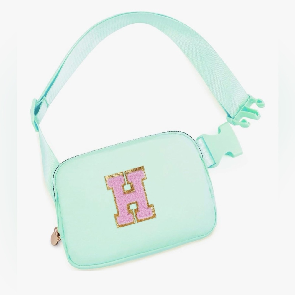 3/$8 “H” Patched Belt Bag